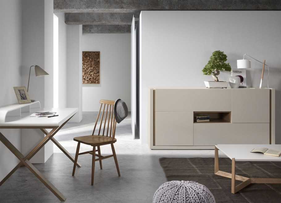 Акцентная стена в скандинавском интерьере