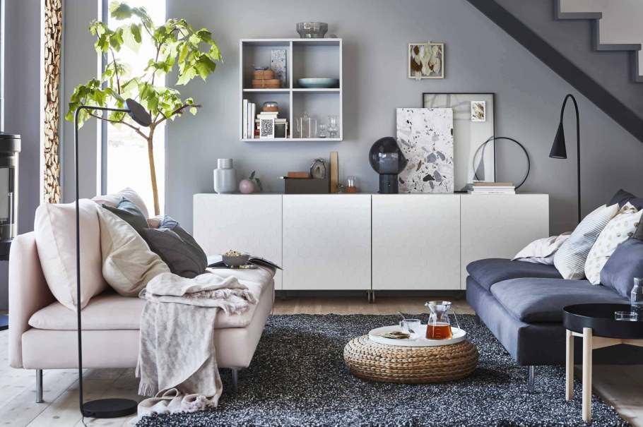 Диван в стиле Сканди