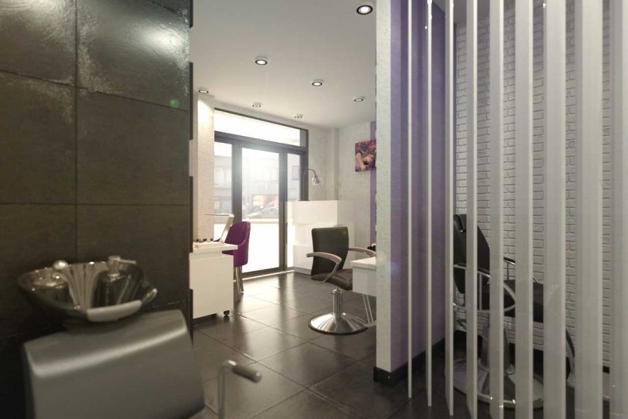 Перегородка в салоне