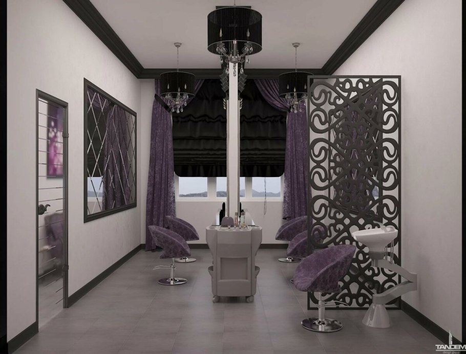 Дизайн проект салона красоты