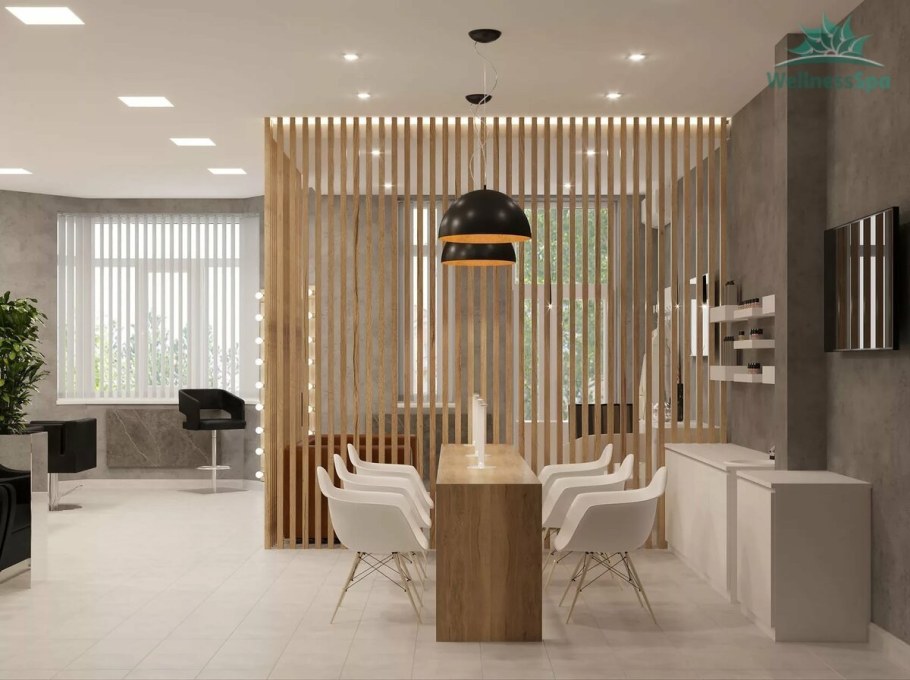 Зонирование в салоне красоты