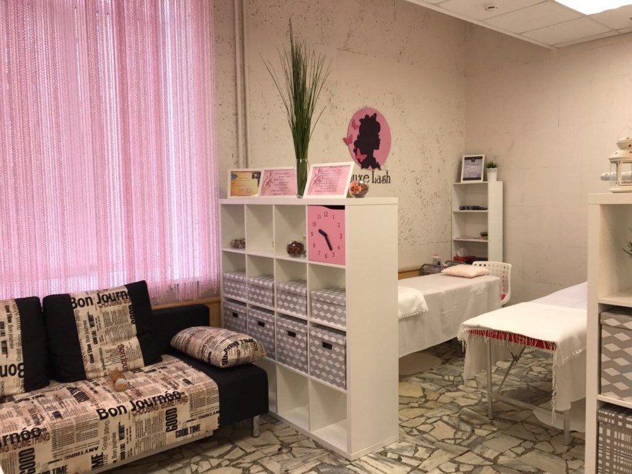 Шторы в массажном салоне