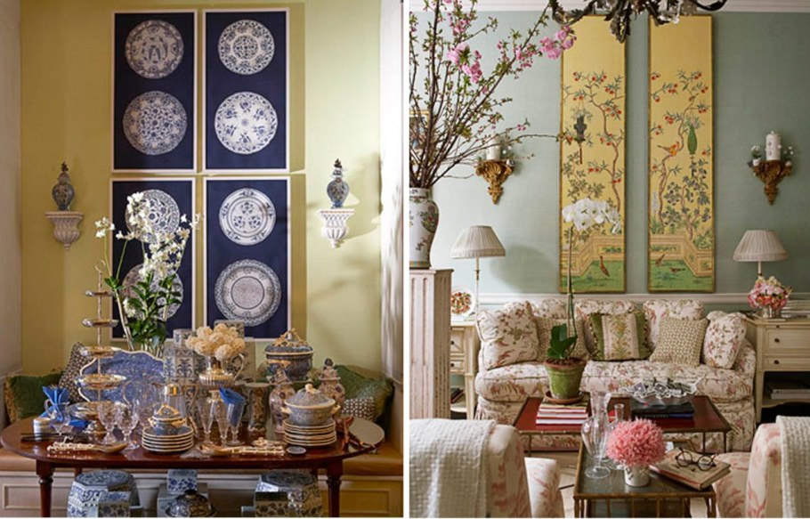 Шинуазри Шик в интерьере