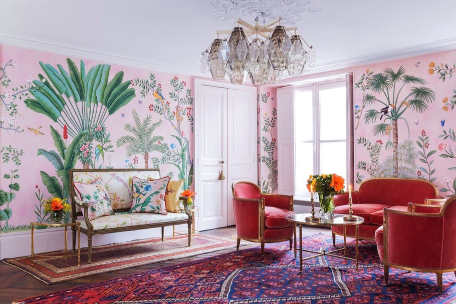 Обои de Gournay Wallpaper - de Gournay Aquazzura