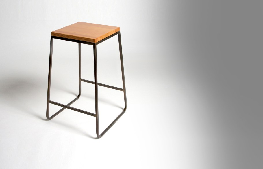 Смд86 стул армейский жесткий на металлокаркасе