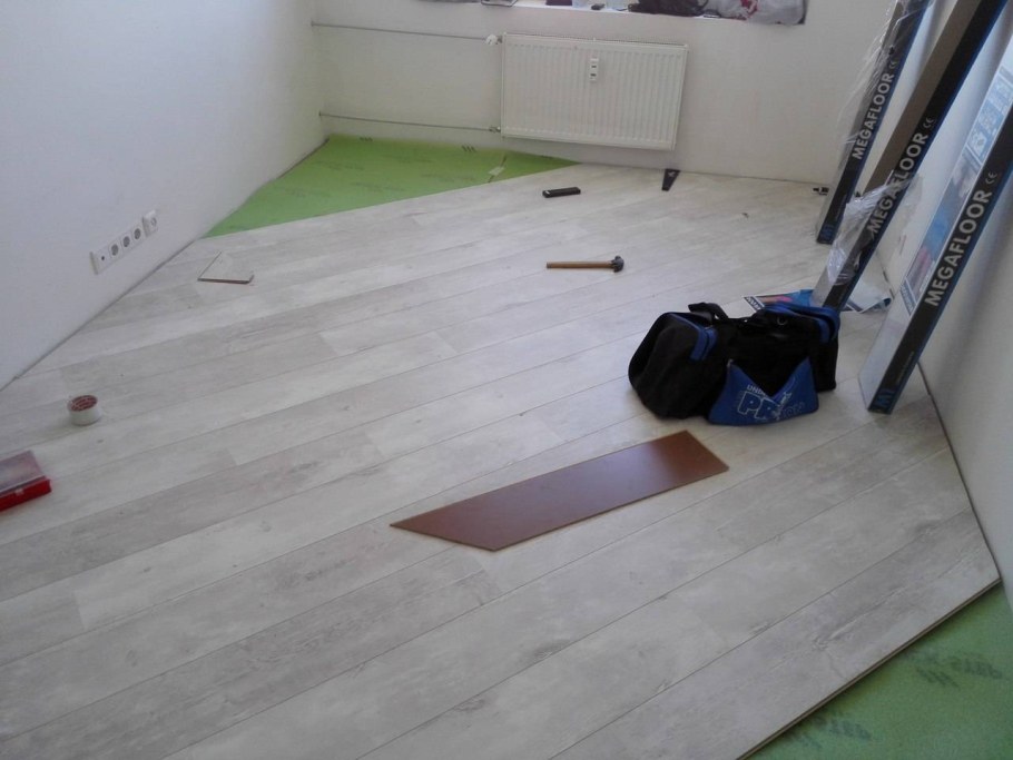 Ламинат по диагонали