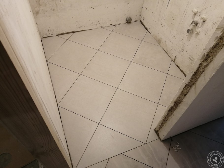 Ламинат по диагонали