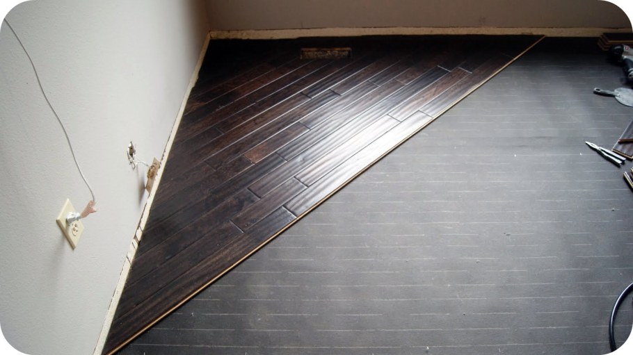 Укладка паркетной доски по диагонали