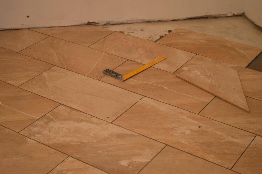 Укладка ламината по диагонали