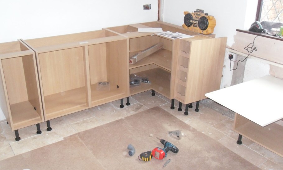 Кухонный гарнитур сборка