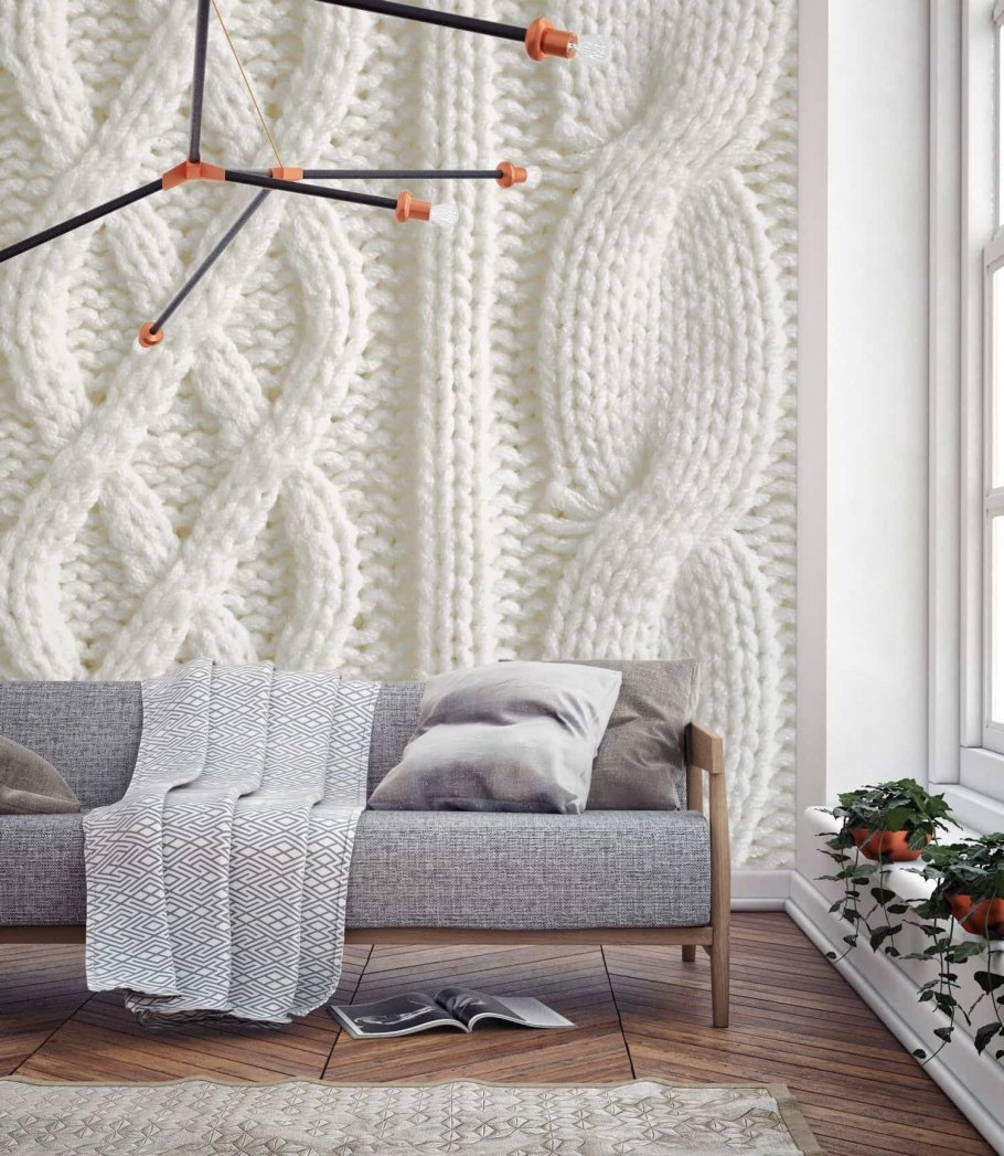 Вязаные тренды в интерьере