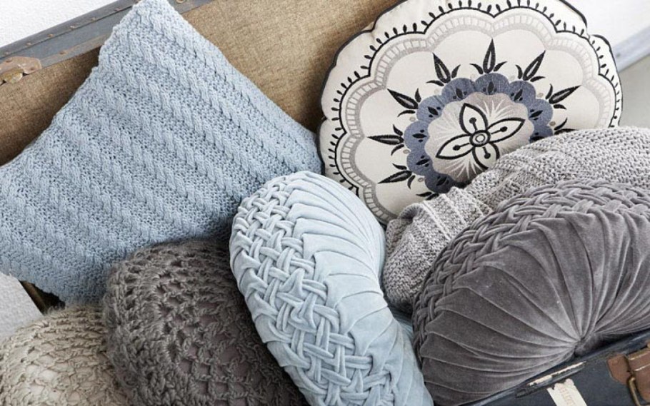 Вязаный текстиль в интерьере