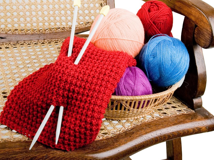 Вязаные предметы картинка