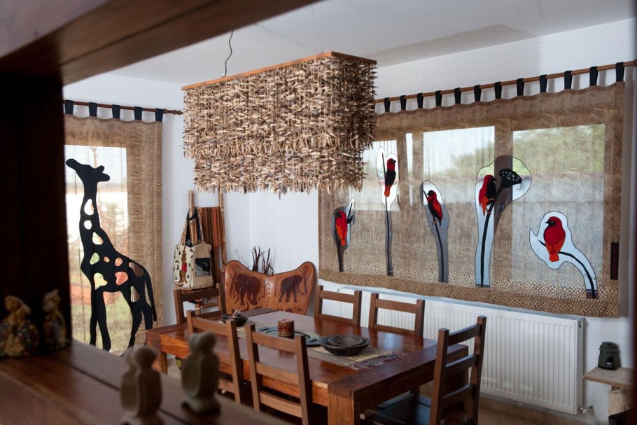 Африканский стиль в интерьере