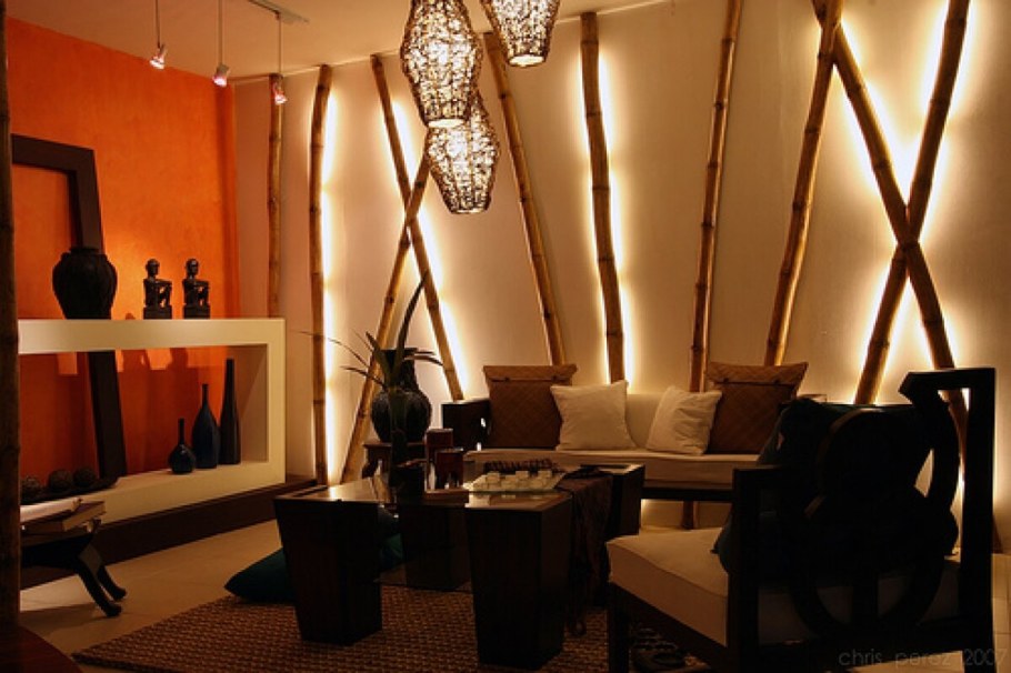 Светильники в африканском стиле