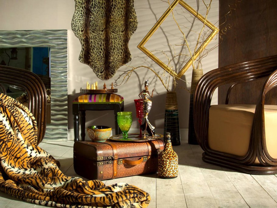 Декор в стиле Африка