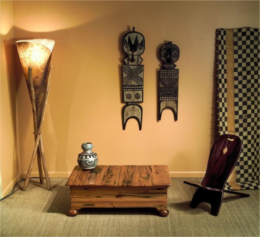 Декор интерьера в африканском стиле