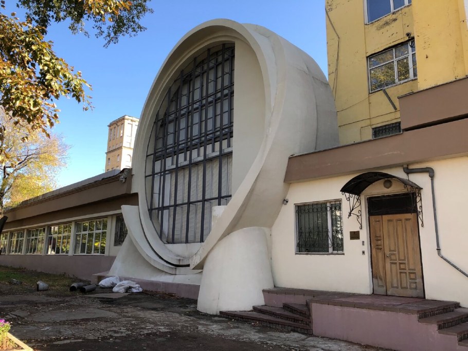 Константин Мельников гараж Госплана