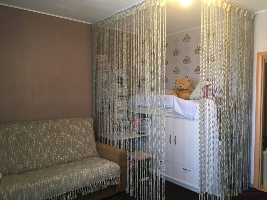 Перегородка штора для зонирования комнаты