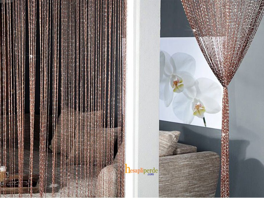 Перегородка из веревок для зонирования