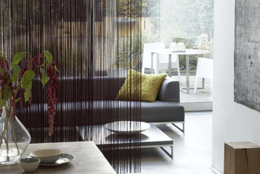 Зонирование шторами