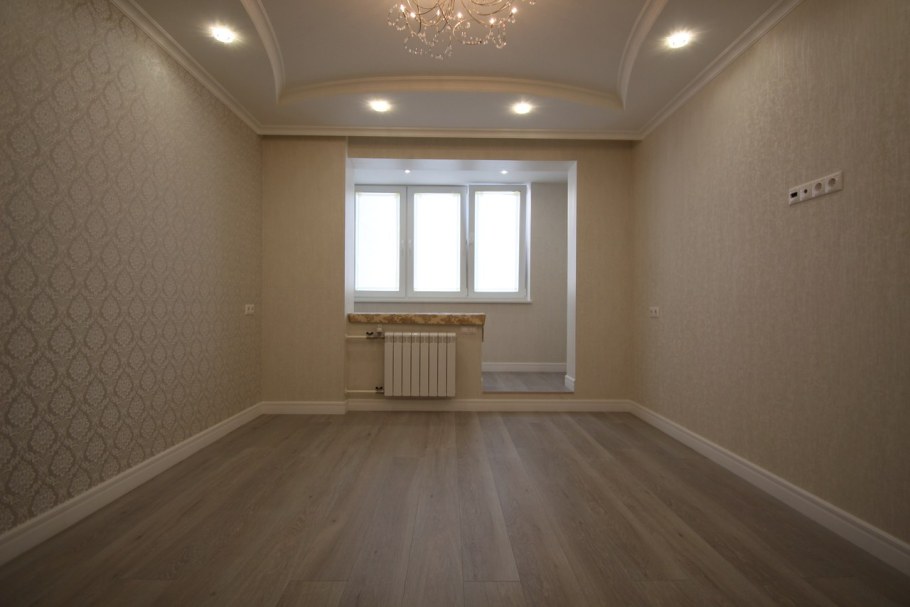 Квартира после ремонта без мебели