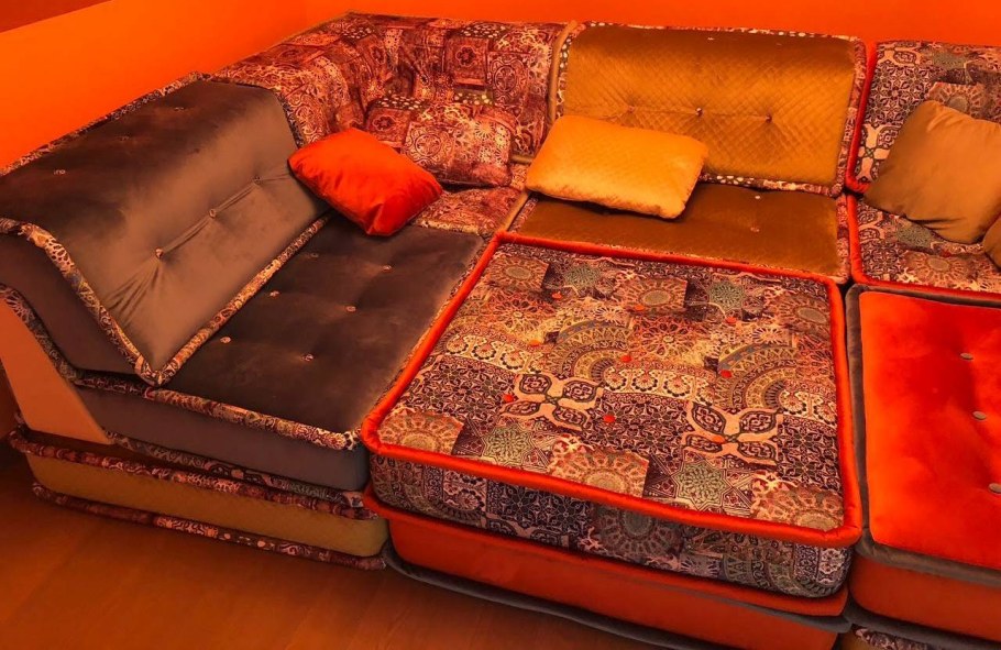 Бескаркасный модульный диван релакс 17