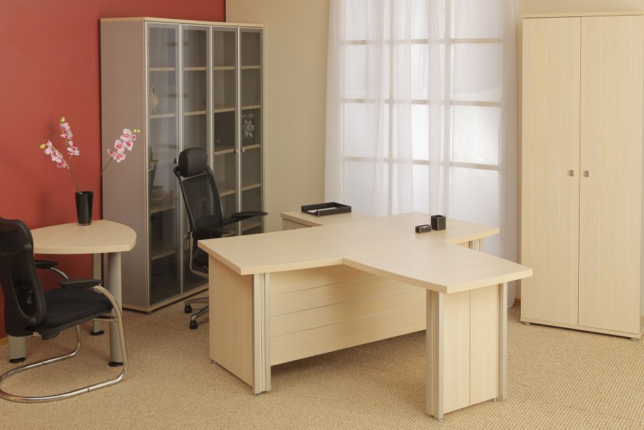 Стол руководителя Raut 1800х800х750мм цвет орех Даллас RSDT 188