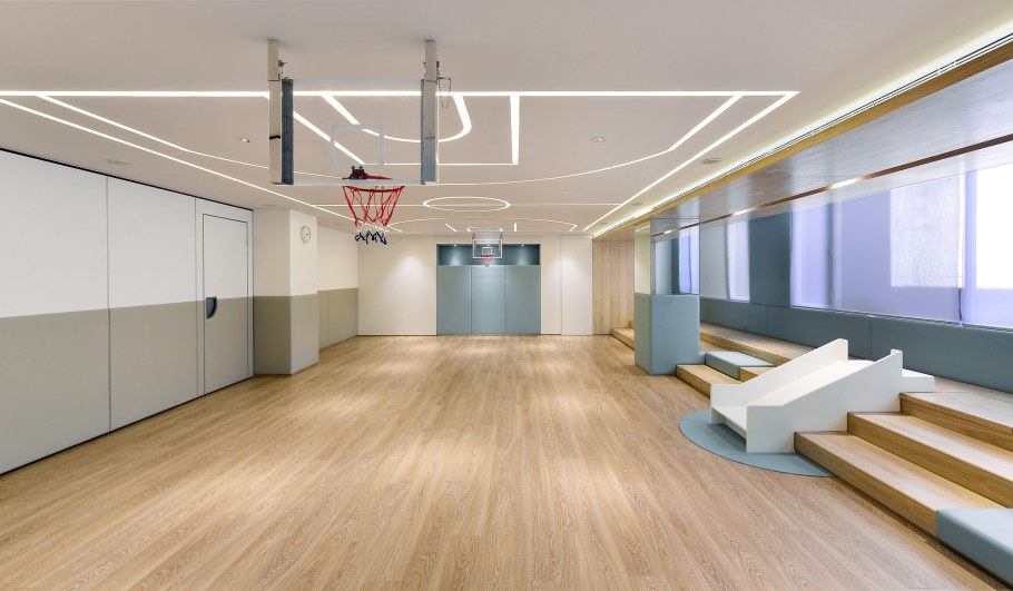 Просторное помещение