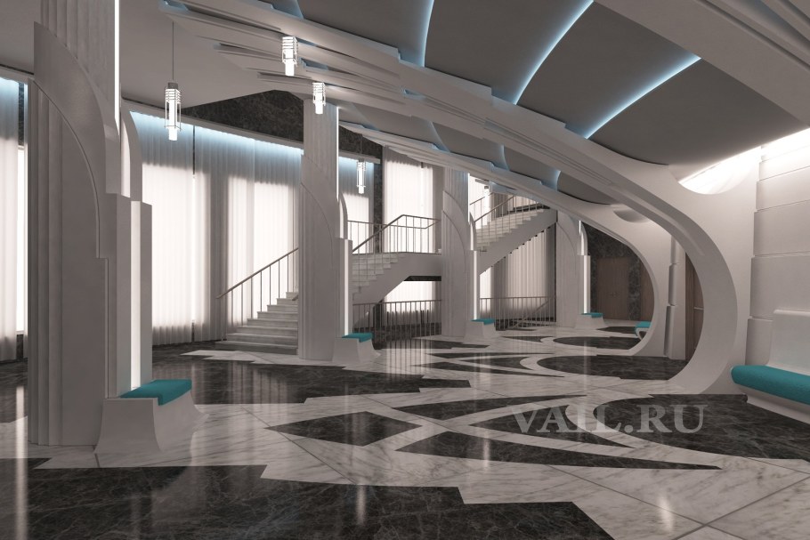 Интерьер общественного здания