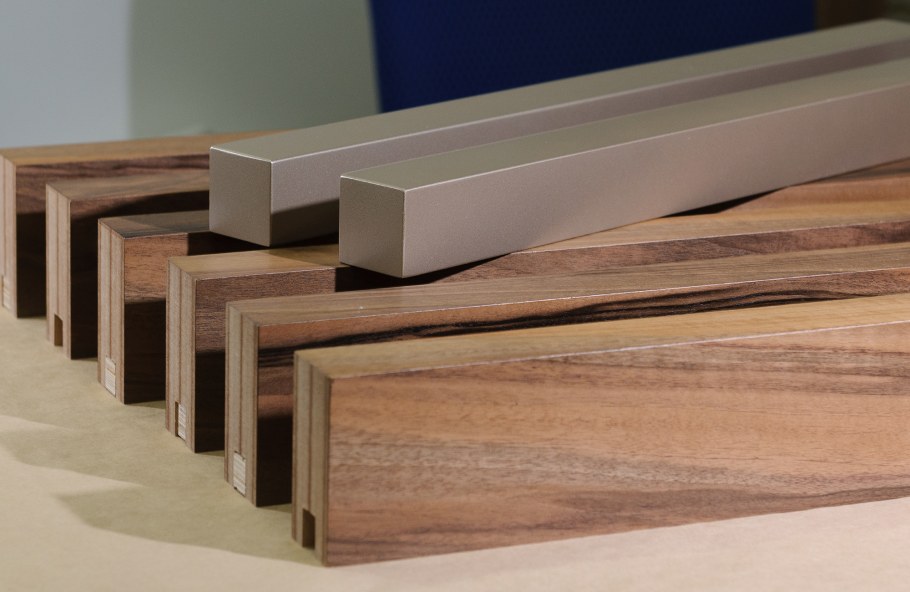 Рейка Баффель дуб шпонированный 40х40