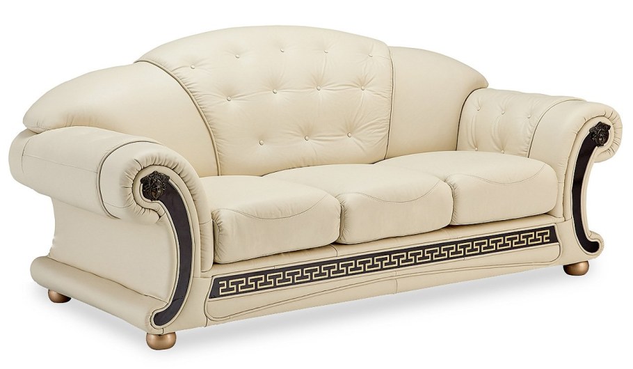 Диван Versace (3-х местный) черный