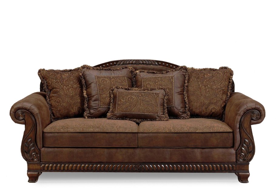 Двухместный диван со спальным механизмом Bradington - Truffle u9690035, Ashley 1540035