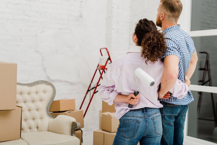 Фотосессия во время ремонта