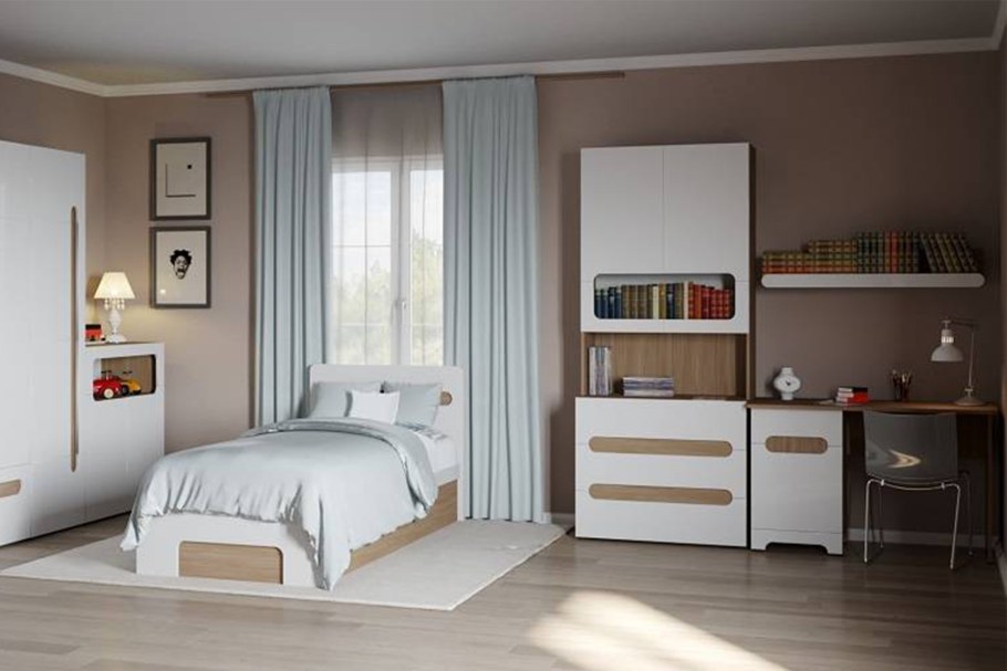 Кровать акварель 1 св мебель