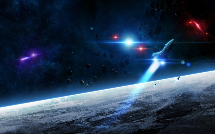 Гостиная в космическом стиле