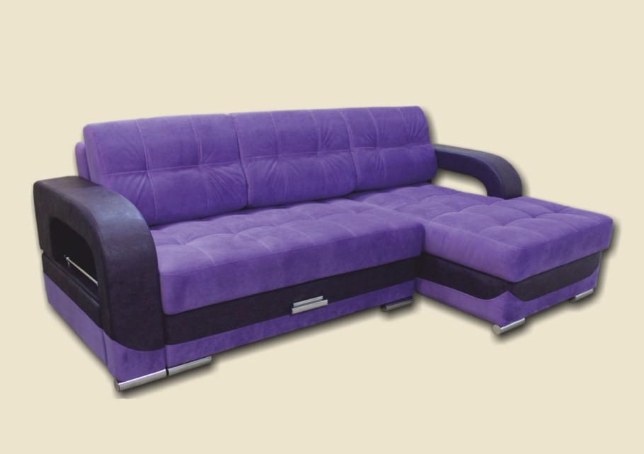 Угловой диван Глория с баром