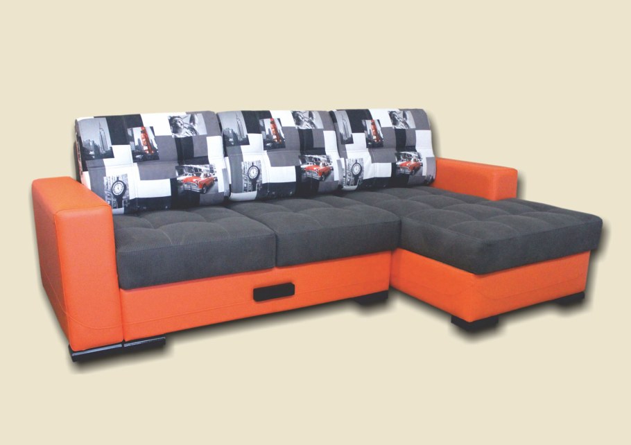 Диван офисный угловой Дельта