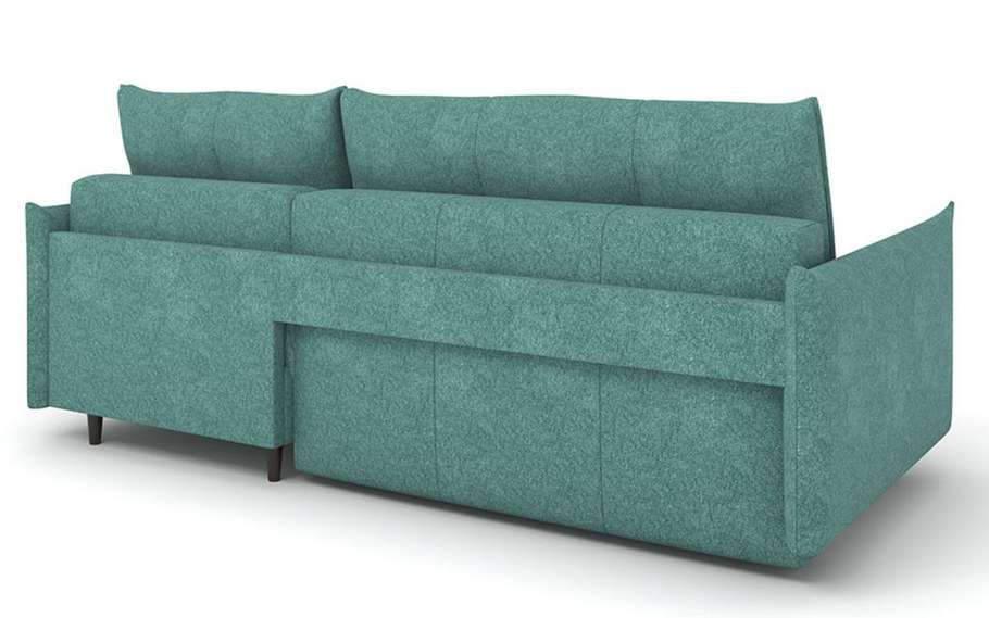 Диван белый с серым угловой