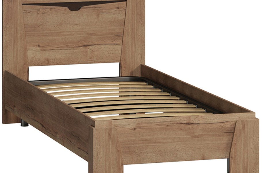 Кровать хофф серая