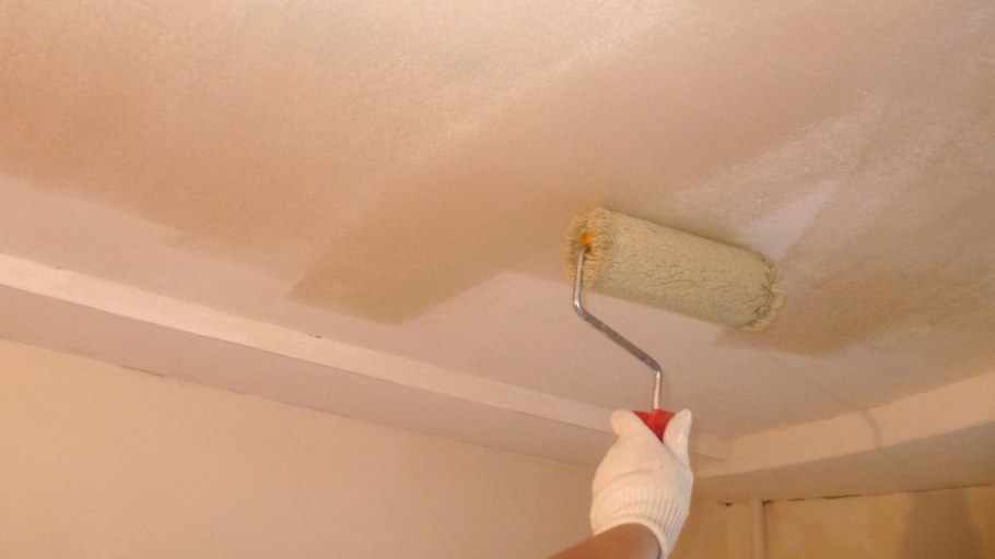 Огрунтовка потолка