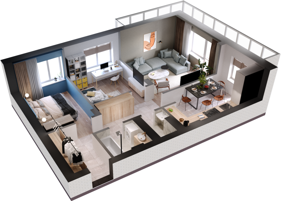 Проект перепланировки квартиры