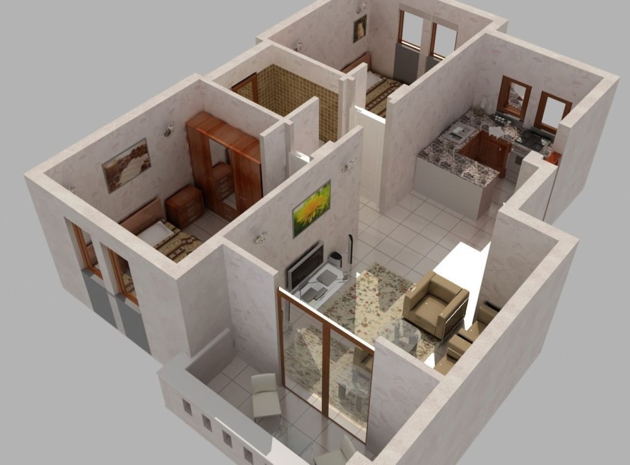 Floorplan 3d проекты
