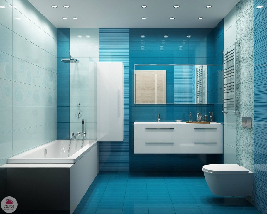 Интерьер ванной комнаты