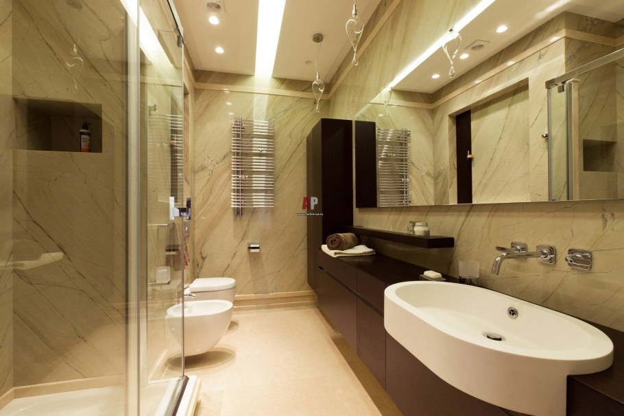 Ванная комната в элитной квартире