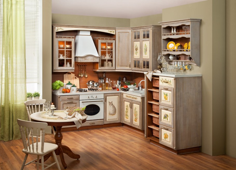 Кухня Модена бирюза