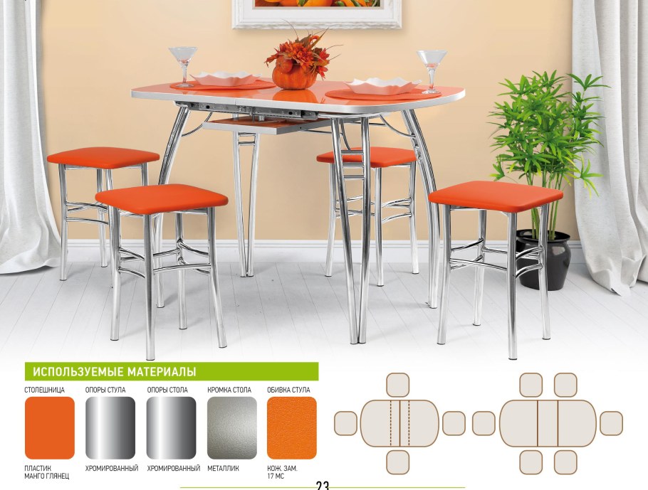 Мир стульев Кузнецк обеденная зона