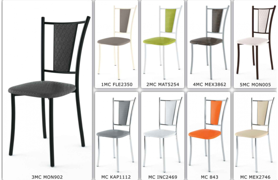 Стул Марсель хром Кристалл