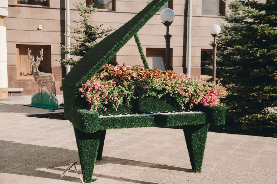 Разрисованное пианино