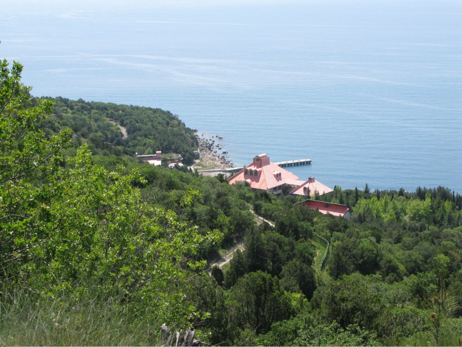 Дача Горбачева в Крыму Форос